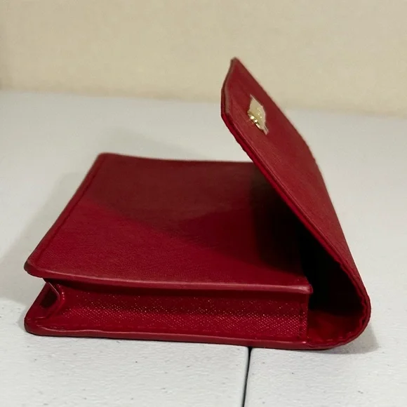 Michael Kors Red Clutch - Picture 7 of 8